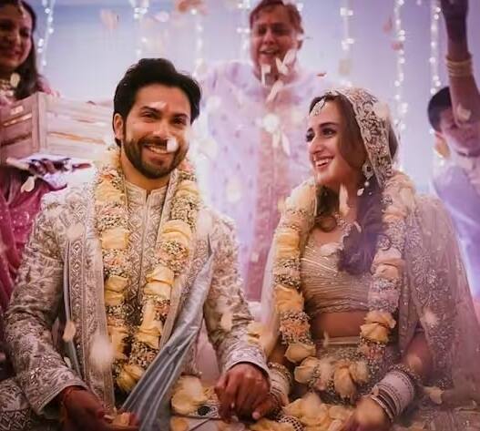 वरुण धवन शादी की सालगिरह: वरुण धवन ने पत्नी नताशा दलाल के साथ दूसरी शादी की सालगिरह मनाई वरुण धवन शादी की सालगिरह: वरुण धवन ने पत्नी नताशा दलाल के साथ दूसरी शादी की सालगिरह मनाई