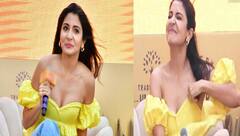 Anushka Sharma: ਅਨੁਸ਼ਕਾ ਸ਼ਰਮਾ ਨੇ ਪਹਿਨੀ ਅਜਿਹੀ ਰਿਵੀਲਿੰਗ ਡਰੈੱਸ, ਸੰਭਾਲਦੀ ਰਹੀ ਡਰੈੱਸ