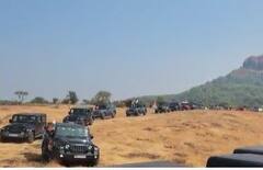 Mumbai To Lonavala Thar Rally 2023: मुंबई ते लोणावळा 'थार'चा थरार; प्रजासत्ताक दिनानिमित्त रॅलीचं आयोजन; पाहा फोटो