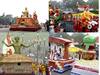 Republic day parade : குடியரசு தின அணிவகுப்பில் இடம்பெற்ற கண்கவர் அலங்கார ஊர்திகள்!