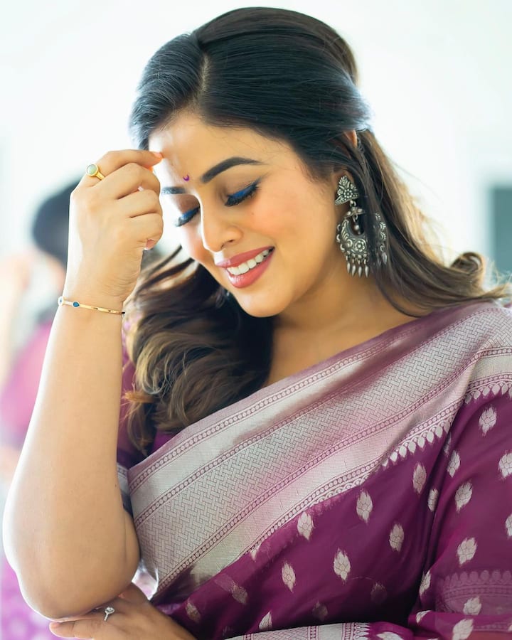 చీరలో పూర్ణ.. లేటెస్ట్ ఫొటోస్ - Image Credit: Shamna Kasim/Instagram
