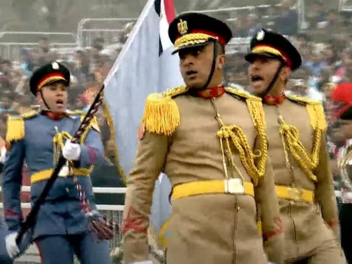 कर्तव्य पथ पर पहली बार मिस्र के सशस्त्र बलों का मार्चिंग दल भी शामिल हुआ है. इस दल का नेतृत्व कर्नल महमूद मोहम्मद अब्देल फत्ताह एल खारासावी कर रहे थे.