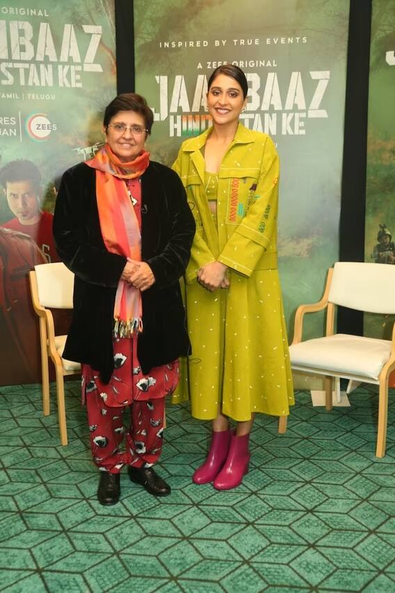 Kiran Bedi ने बताए महिला अफसर की जिंदगी के चैलेंज, Regina Cassandra ने कैसे जानी लीडर की Quality ?