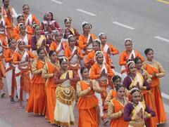 Republic Day Parade : प्रजासत्ताक दिनानिमित्त दिल्लीतील संचलनात भारताच्या सामर्थ्याचे दर्शन; पाहा खास क्षणचित्रे