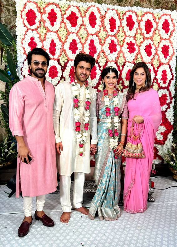 Sharwanand Engagement Pics: సింపుల్ గా శర్వానంద్-రక్షితరెడ్డి నిశ్చితార్థ వేడుక