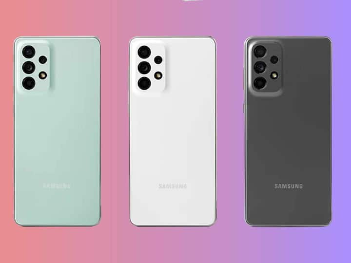 Samsung Galaxy A73 5G (Price: Rs 41,999) - The Galaxy A73 108-megapixel primary rear sensor. It also comes with an upper mid-segment Qualcomm 778 processor and an amazing 32-megapixel front camera. (Image: Samsung)