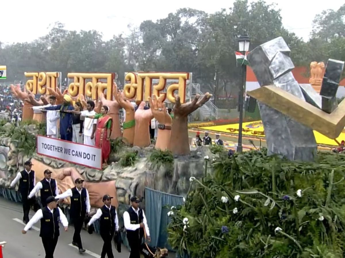 R-Day 2023: In Its Parade Debut, NCB Presents Tableau With Message 'Resolve At 75: Drug-Free India