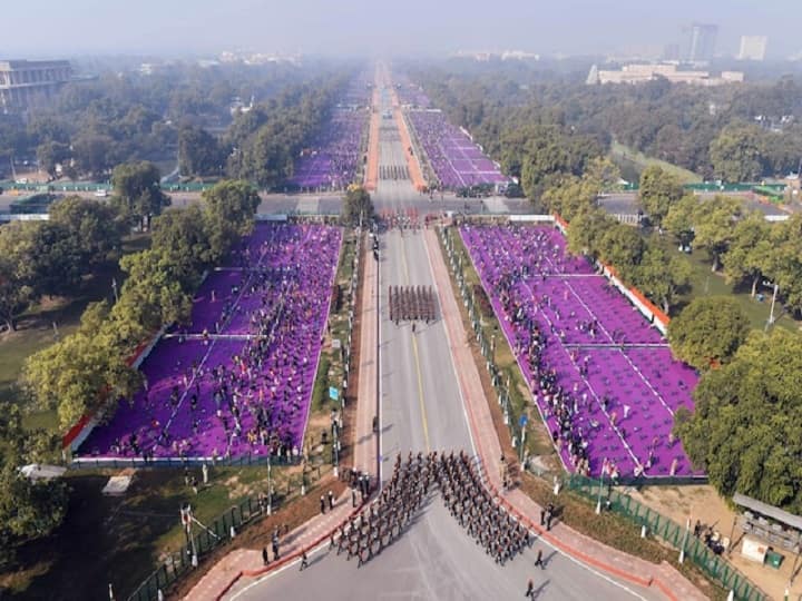 74th Republic Day First Parade on Kartavya Path earlier known as rajpath know more details in tamil Kartavya Path : முதல்முறையாக கடமையின் பாதை பகுதியில் நடைபெற்ற குடியரசு தின அணிவகுப்பு..தெரிந்துகொள்ள வேண்டியவை என்ன?