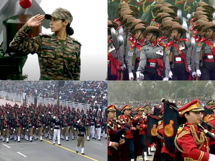 Republic Day 2023: All-women contingents and contingents led by women officers embodied the nari shakti theme.