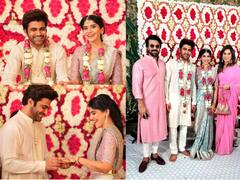 Sharwanand Engagement: ‘இதுதானா…எதிர்பார்த்த அந்நாளும் இதுதானா..’ நடிகர் சர்வானந்தின் நிச்சயதார்த்த போட்டோக்கள்!
