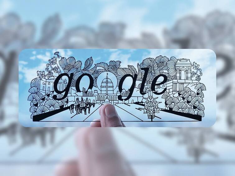 Republic Day 2023 Google Doodle Celebrates India 74th R Day Features Gujarat Man Artwork
