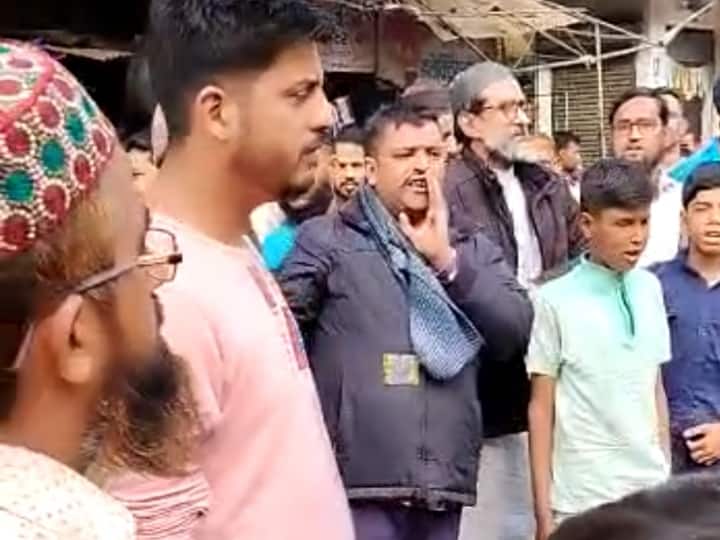 MP News Muslims protest against insult of Muslim religious leader young man raised slogan, Sar tan se juda in Indore ANN MP News: 'सर तन से जुदा' के नारों से गूंज उठा इंदौर, मुस्लिम धर्मगुरु के अपमान पर मुसलमानों में रोष