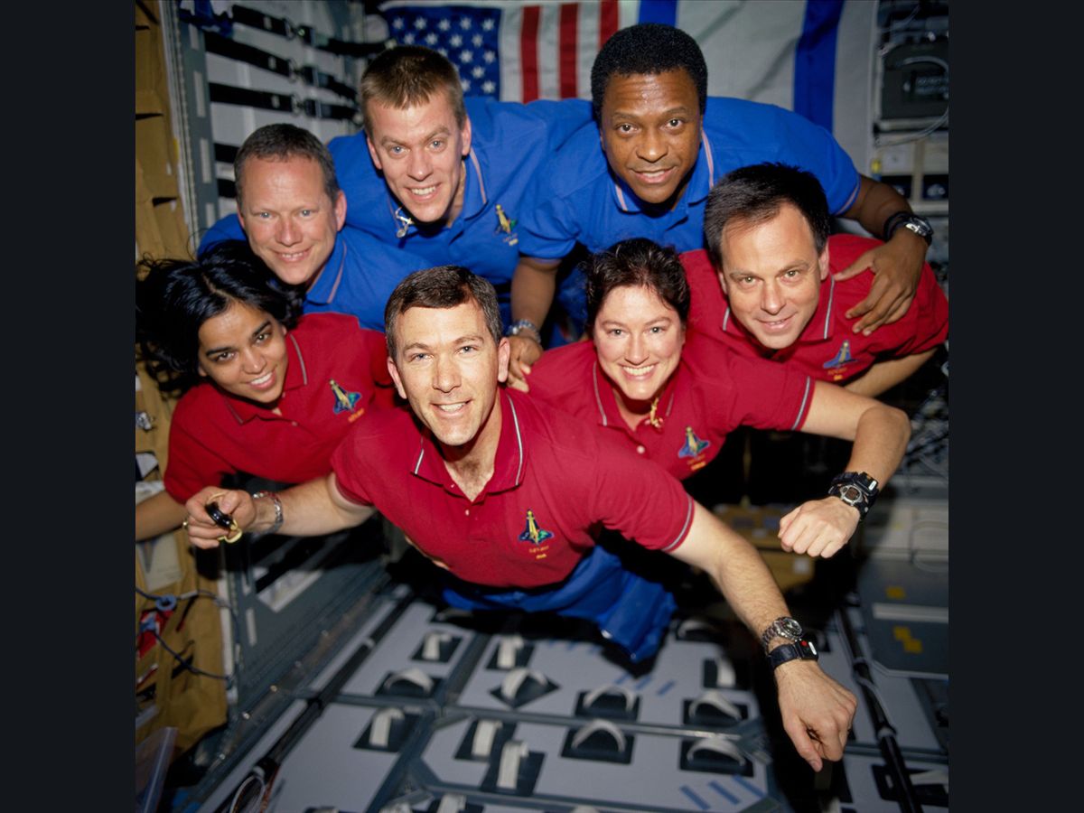 Crew of Space Shuttle Columbia's STS-107 mission (Photo: NASA)