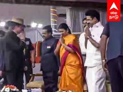 Republic Day 2023 : துர்கா ஸ்டாலினுக்கு வணக்கம் வைத்த ஆளுநர்