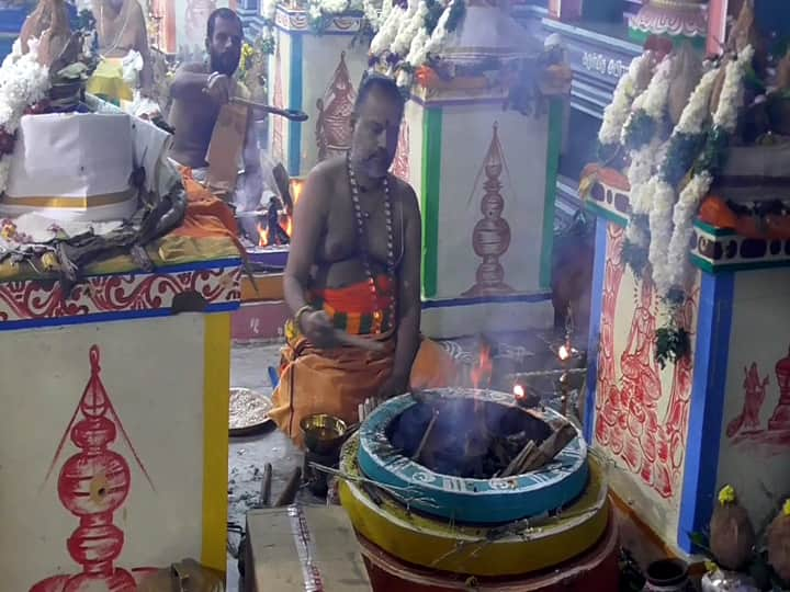 Palani Kumbabishekam : The Kumbabishekam program at the auspicious Dandayuthapani Swami Temple started today with the sixth term of yaga pooja. Palani Kumbabishekam : பழனி முருகன் கோயில் கும்பாபிஷேக நிகழ்ச்சி 6ஆம் கால யாக பூஜை தொடக்கம்