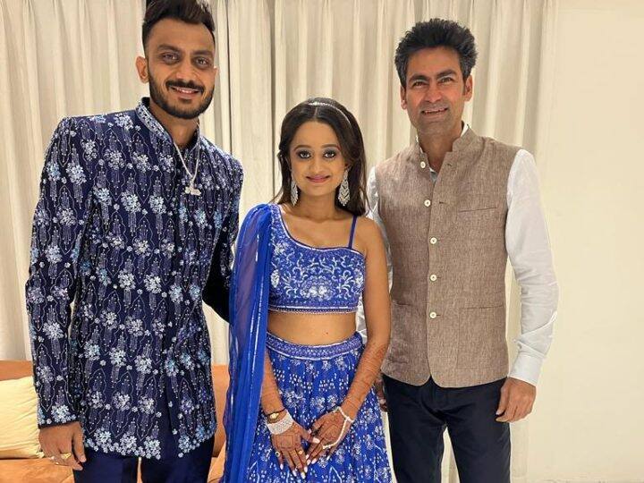 Axar Patel and Meha Patel wedding Mohammad Kaif reached at vadodara Axar Patel Wedding: अक्षर पटेल और मेहा की शादी में पहुंचे मोहम्मद कैफ, फोटो शेयर कर खास अंदाज में दी शुभकामनाएं