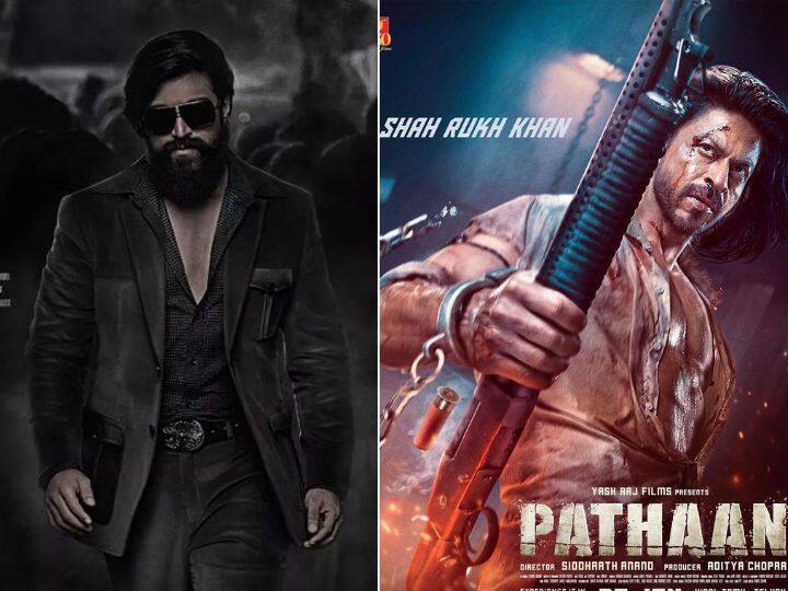 Shah Rukh Khan Pathaan Break Yash Starrer kgf 2 Opening day box office collection record Pathaan Box Office Collection: 'पठान' के आगे नहीं टिकी KGF 2! शाहरुख खान की फिल्म ने पहले ही दिन तोड़ा रिकॉर्ड