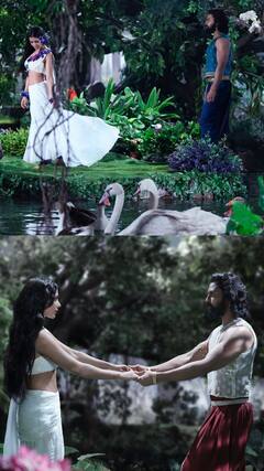 Shaakuntalam Movie : வெள்ளை உடையில் ரசிகர்களின் மனதை வருடும் சமந்தா..வைரலாகும் சாகுந்தலம் க்ளிக்ஸ்!