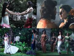 Shaakuntalam Movie : வெள்ளை உடையில் ரசிகர்களின் மனதை வருடும் சமந்தா..வைரலாகும் சாகுந்தலம் க்ளிக்ஸ்!