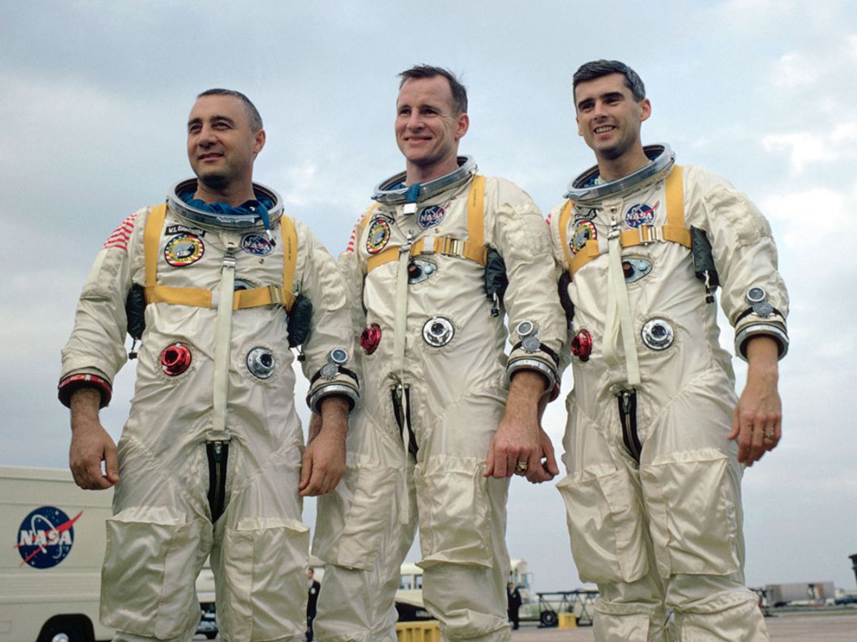 Apollo 1 crew (Photo: NASA)