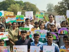 Kolhapur News: 'परीक्षा पे चर्चा' अंतर्गत चित्रकला स्पर्धेत कोल्हापुरात 3800 विद्यार्थ्यांचा सहभाग