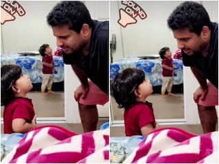 Viral Video: तोतली बोली में पिता से बात करती दिखी नन्ही बच्ची, लोग बोले- गूगल से भी नहीं होगा ट्रांसलेट
