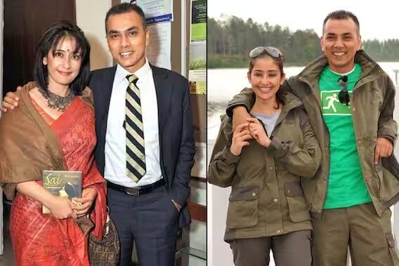 मनीषा कोइराला ने नेपाल के बड़े बिजनेसमैन सम्राट दहल से शादी की थी. शादी के चंद महीनों बाद ही दोनों के झगड़े इतने बढ़ कि दोनों अलग रहने लगे. आखिरकार दोनों ने 2 साल में ऑफिशियिली तलाक ले लिया. (Photo- Instagram)
