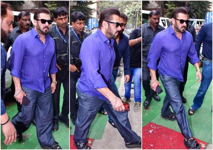 Pathaan's friend Salman Khan attends Rahul Kanal's wedding: બોલિવૂડ સુપરસ્ટાર સલમાન ખાને શિવસેના પ્રમુખ રાહુલ કનાલના લગ્નમાં ભવ્ય એન્ટ્રી કરી હતી.