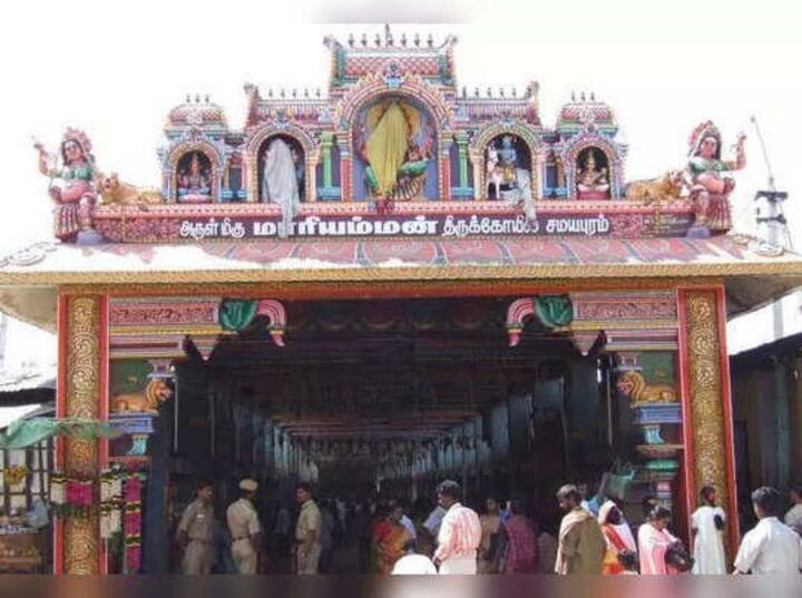 Trichy: Thaipusam festival has started at Samayapuram Mariamman temple TNN திருச்சி:  சமயபுரம் மாரியம்மன் கோவிலில் தைப்பூச திருவிழா தொடக்கம்
