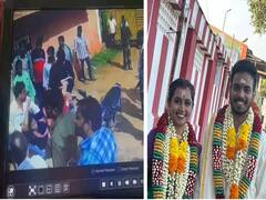 Shocking Video : காதல் திருமணம் செய்த மகள்...தரதரவென இழுத்து தூக்கிச்சென்ற பெற்றோர்...பதைபதைக்க வைக்கும் சிசிடிவி காட்சிகள்..