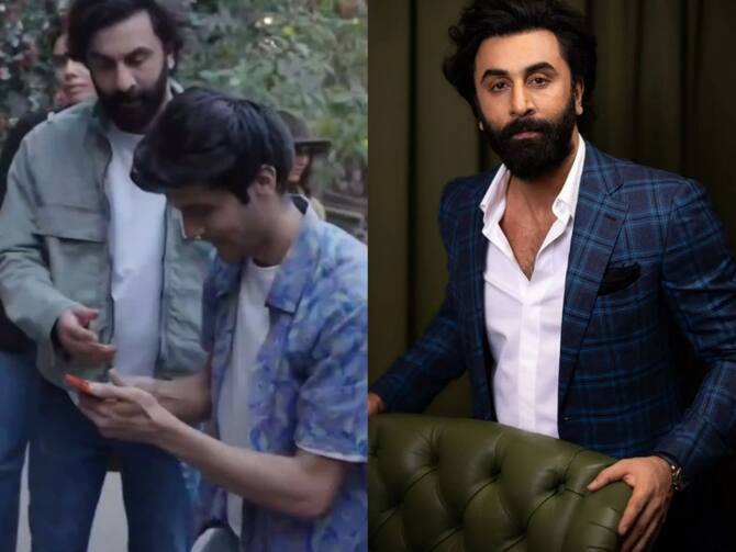 Ranbir Kapoor Throws Fan Phone Know What Is Truth Behind Actor Viral Video | Ranbir Kapoor Video: सेल्फी लेने पर फैन पर भड़के रणबीर कपूर...गुस्से में फेंका फोन, जानिए क्या है Viral