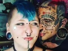 Tattoos: ਇਸ ਜੋੜੇ ਦੇ ਸਰੀਰ 'ਤੇ 360 ਤੋਂ ਵੱਧ ਟੈਟੂ , 54 ਥਾਵਾਂ 'ਤੇ ਵਿੰਨ੍ਹ ਹੋਏ, ਦੇਖੋ ਤਸਵੀਰਾਂ