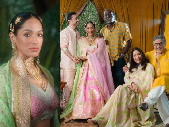 Masaba Gupta Wedding: 27 जनवरी की नीना गुप्ता की लाडली बेटी मसाबा गुप्ता ने सत्यदीप मिश्रा के साथ शादी रचाई है. शादी की खूबसूरत तस्वीरें मसाबा ने अपने इंस्टाग्राम पर साझा की हैं.