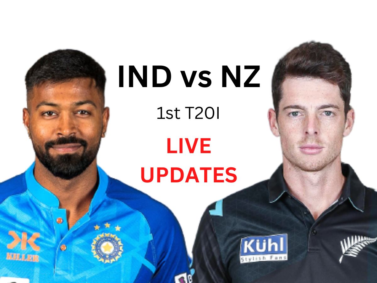 IND vs NZ 1st T20 Highlights Washington Sundars Fifty In Vain As Kiwis Beat India By 21 Runs