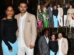 Masaba Gupta  Pics: पति और फैमिली के साथ ग्लैमरस लुक में शादी का जश्न मनाती दिखीं मसाबा गुप्ता, सामने आईं खूबसूरत तस्वीरें