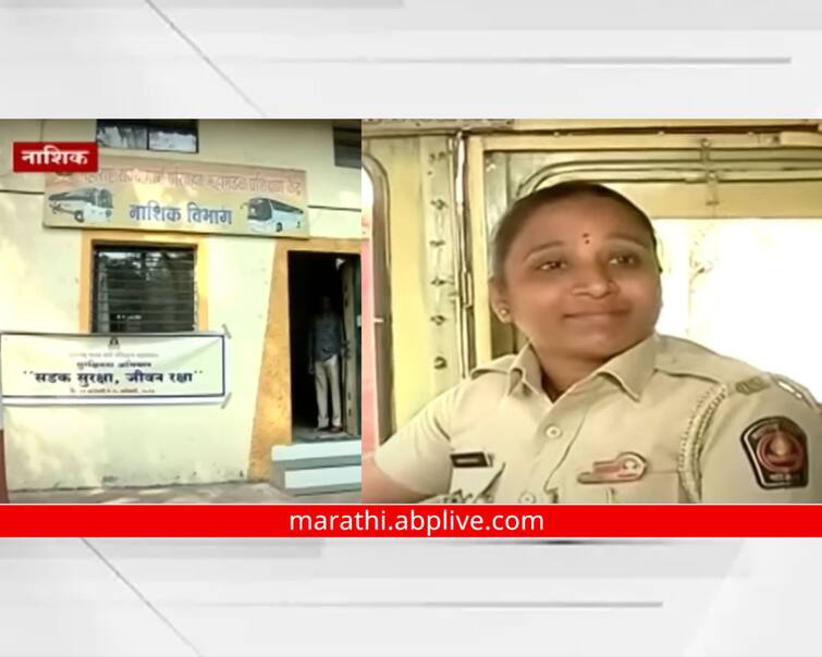 maharashtra news nashik news msrtc female ST driver in Nashik ST division Marathi news Nashik News : 80 दिवसांत 800 किलोमीटर पार, नाशिकमध्ये पहिल्यांदाच नारीशक्तीच्या हाती लालपरीचं स्टिअरिंग 