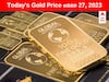 Gold-Silver Price: దడ పుట్టిస్తున్న బంగారం రేటు, నేడు ఘోరంగా పెరుగుదల - వెండి కూడా అంతే