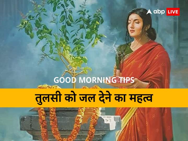 Importance of giving water to Tulsi after waking up in the morning, make it a daily rule