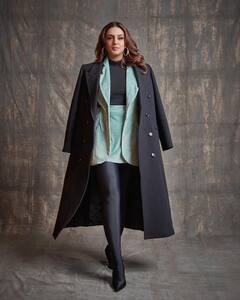 Huma Qureshi Photos: हुमा कुरेशी बॉसी लूकमध्येही करतेय कहर, नवीन लूक झाला व्हायरल!