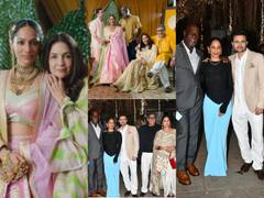 पति और एक्स लिव इन पार्टनर के साथ बेटी की शादी में सज धज कर पहुंचीं नीना गुप्ता, खूबसूरती के हो रहे हैं चर्चे