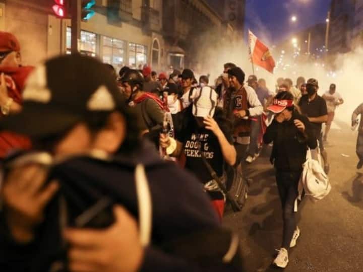 Peru Protest 50 Protesters Injured In Anti Govt Protests Demanding Resignation Of President Dina Boluarte
