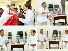 Chhatrapati Sambhaji Raje: சத்ரபதி சிவாஜியின் வாரிசை சந்தித்த தெலங்கானா முதலமைச்சர்..வைரலாகும் புகைப்படங்கள்!