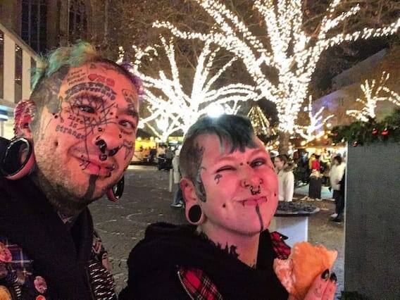 ટોબિયાસની પત્ની પણ ટેટૂ આર્ટિસ્ટ છે. તેનું નામ લેના-મેરી દુહાન છે. તેની ઉંમર 24 વર્ષની છે.