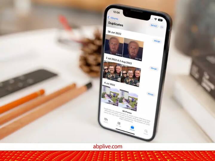 Know how to delete duplicate photo and video in iphone here is step by step process  डुप्लीकेट फोटो और वीडियो से भर गया है iPhone का स्टोरेज तो ऐसे करें डिलीट, 1 क्लिक और सब खत्म