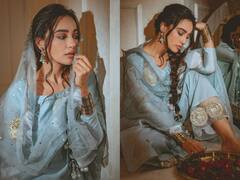 Surbhi Jyoti Photos: बालों में परांदा.. सिर पर दुपट्टा ओढ़ पंजाबी कुड़ी बनीं सुरभि ज्योति, फैंस बोले- ‘किसी की नजर ना लगे’