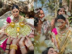 Athiya Shetty : 'மருதாணி விழியில் ஏன்…’ மெஹந்தி விழாவின் போட்டோக்களை ஷேர் செய்த கே.எல்.ராகுலின் மனைவி!