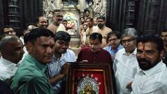 Nitin Gadkari:  नितीन गडकरी यांनी घेतले करवीर निवासिनी श्री अंबाबाईचे दर्शन