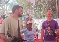 In Pics : Ohh Its Amazing! पुण्यातील मल्लखांब स्पर्धेची परदेशी पाहुण्याला भुरळ