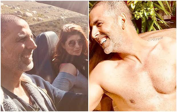 बॉलीवुड के खिलाड़ी कहे जाने वाले अक्षय कपूर अपनी पत्नी ट्विंकल खन्ना से कितना प्यार करते हैं यह तो सभी जानते हैं. लेकिन एक्टर ने अपने कंधे पर ट्विंकल खन्ना करने के लिए टीना लिखवाया हुआ है. (Photo- Instagram)