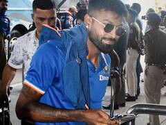 Photos: न्यूजीलैंड के खिलाफ दूसरे टी20 के लिए लखनऊ पहुंची टीम इंडिया, 'स्टाइलिश लुक' में नजर आए पांड्या